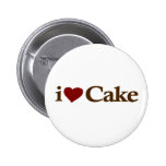 I Liebe-Kuchen Anstecknadelbutton