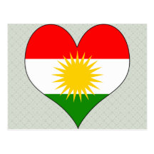 I Liebe-Kurdistan Postkarten