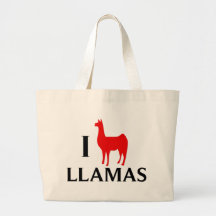 I Liebe-Lamas Tasche