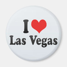 I Liebe Las Vegas Kühlschrankmagnete
