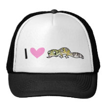 I Liebe-LeopardGeckos Mütze