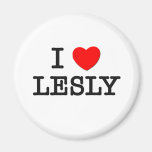 I Liebe Lesly Kühlschrankmagnete