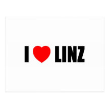 I Liebe Linz Postkarte