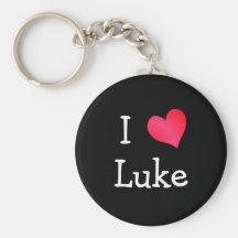 I Liebe Luke Schlüsselanhänger