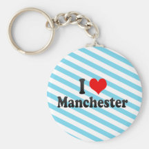 I Liebe Manchester, Vereinigtes Königreich Schlüsselbänder
