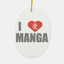 I Liebe Manga Ornament