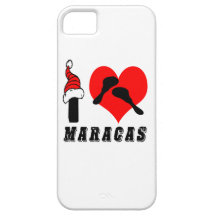 I Liebe Maracas Entwurf iPhone 5 Hüllen