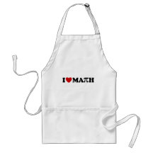 I Liebe-Mathe Schürze