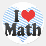 I Liebe-Mathe Sticker