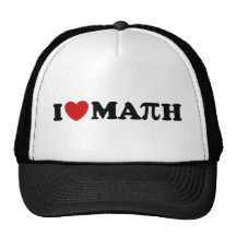 I Liebe-Mathe Truckerkappe