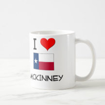I Liebe Mckinney Texas Kaffeetasse