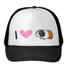 I Liebe-Meerschweinchen (glatt) Trucker Caps