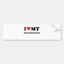 I Liebe mein Arbeitswissenschaftler Autosticker