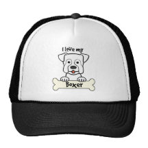 I Liebe mein Boxer Retro Cap
