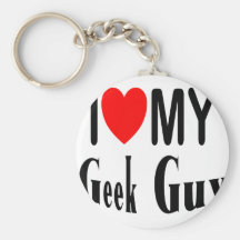 I Liebe mein Geek-Typ Schlüsselbänder