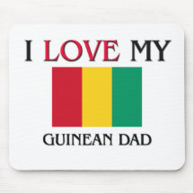 I Liebe mein guineischer Vati Mauspad