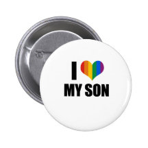 I Liebe mein homosexueller Sohn Buttons