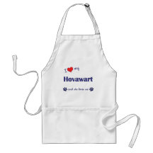 I Liebe mein Hovawart (weiblicher Hund) Schürzen