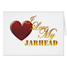 I Liebe mein Jarhead 1 Karte