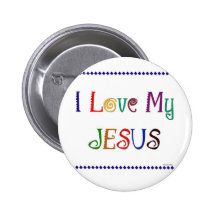 I Liebe mein Jesus Buttons