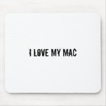 I Liebe mein Mac-Mousepad