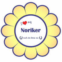 I Liebe mein Noriker (weibliches Pferd) Fotoskulpturen