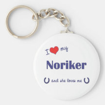 I Liebe mein Noriker (weibliches Pferd) Schlüsselband