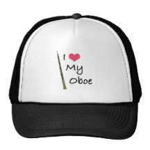 I Liebe mein Oboe Trucker Caps