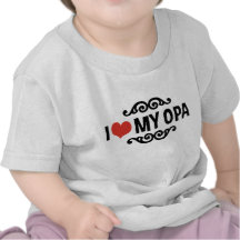 I Liebe mein Opa Shirt