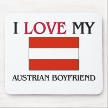 I Liebe mein österreichischer Freund Mauspad