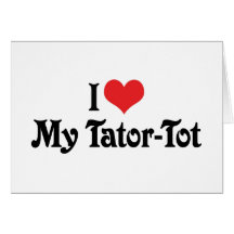 I Liebe mein Tator-Knirps Karte