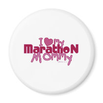 I Liebe meine Marathon-Mama magnete