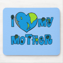 I Liebe meine Mutter-Erdt-shirts, Becher Mauspads