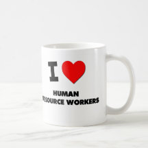 I Liebe-menschliche Ressourcen-Arbeitskräfte Tee Tasse