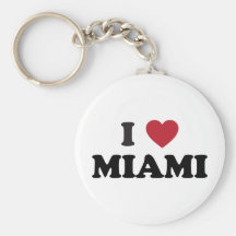 I Liebe Miami Florida Schlüsselanhänger