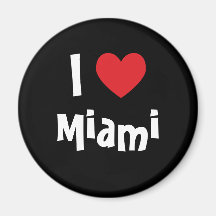 I Liebe Miami Magnete