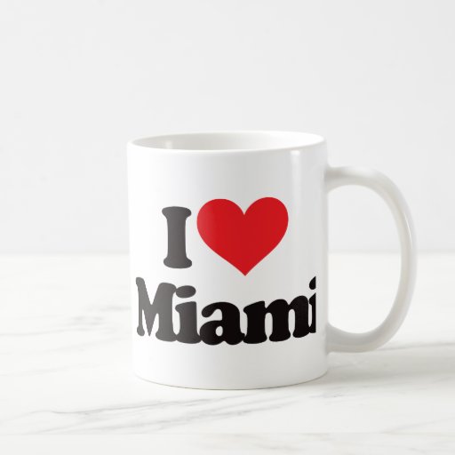I Liebe Miami Tassen