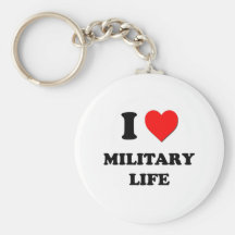 I Liebe-Militär-Leben Schlüsselband