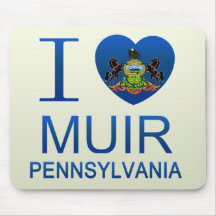 I Liebe Muir, PA Mauspad