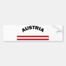 I Liebe Österreich Auto Sticker