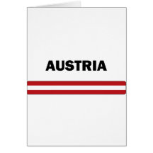 I Liebe Österreich Grußkarte