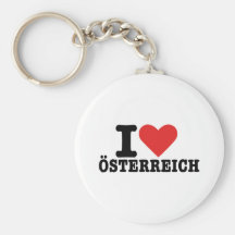 I Liebe Österreich - Österreich Schlüsselband