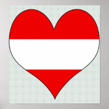 I Liebe Österreich Posterdrucke