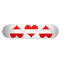 I Liebe Österreich Skateboarddeck