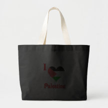 I Liebe-Palästina-Flagge Tasche