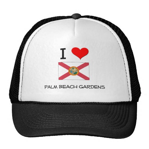 I Liebe PALM BEACH GARDENS Florida Baseball Cap
