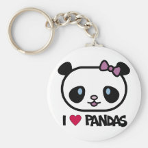 I Liebe-Pandas Schlüsselband