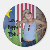 I Liebe Pappa Fische! Magnete