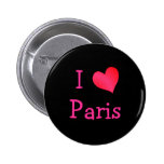 I Liebe Paris Button
