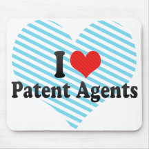 I Liebe-Patent-Agenten Mousepad